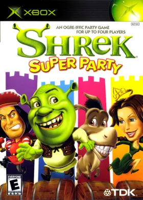 Shrek Super Party (USA) box cover front